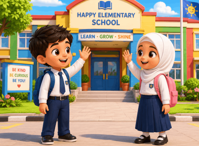Materi Pelajaran Bahasa Arab Kelas 1 Semester 1 dan 2 untuk SD/MI