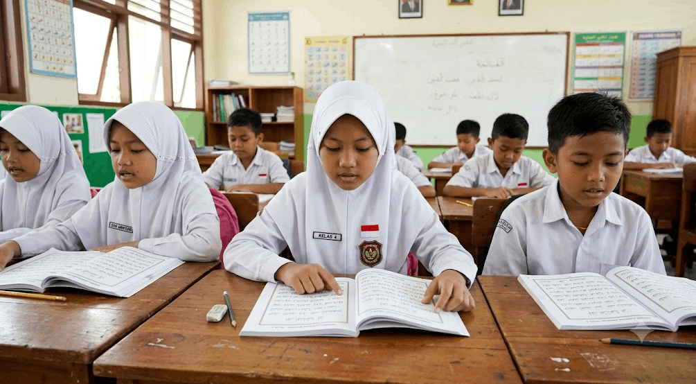 Pelajaran Bahasa Arab Kelas 4 SD MI Semester 1 & 2 Lengkap